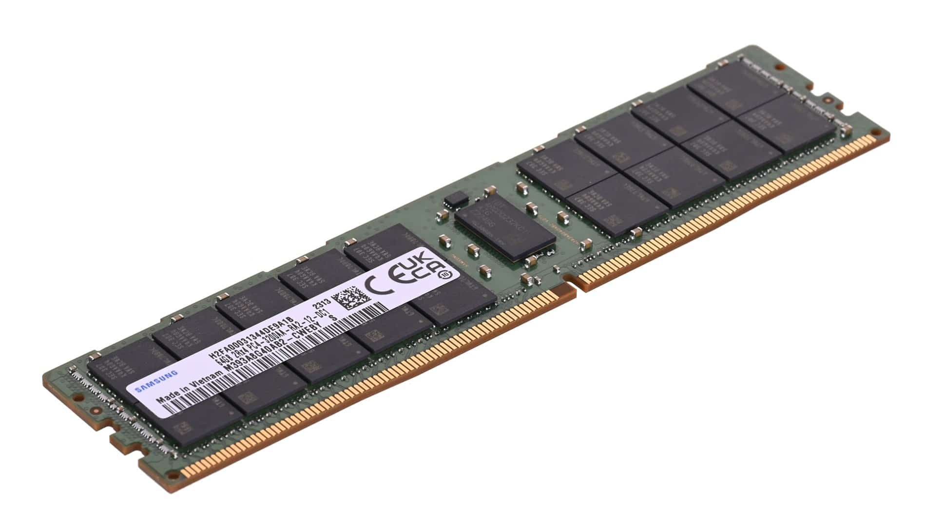Samsung RDIMM 64GB DDR4 3200MHz ECC Registered