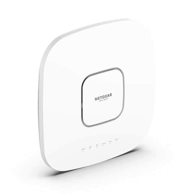 Access Point Wi-Fi 6E Netgear WAX638E 2,4GHz(2x2)/5GHz(4x4)/6GHz(2x2) PoE++/PoE+ 1x1G 1x2,5G