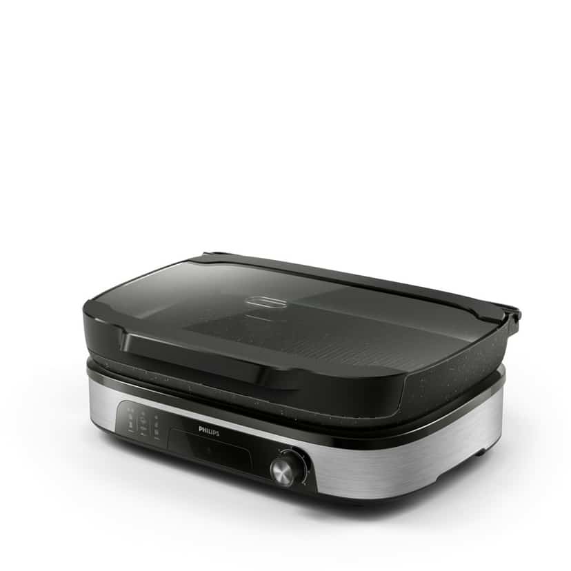 Grill elektryczny PHILIPS HD6212/90 - prostokątny design