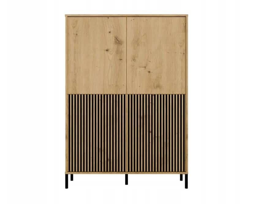 Regały KAMARO 4DK SLIM/GŁ ARTISAN KPL 6 półek