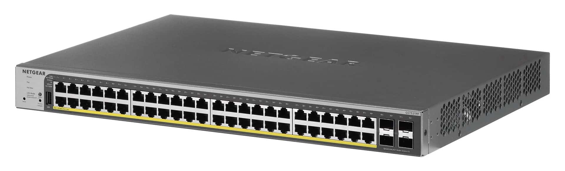 Switch Netgear GS752TPP-300EUS 52p PoE 760W Managed Gigabit
