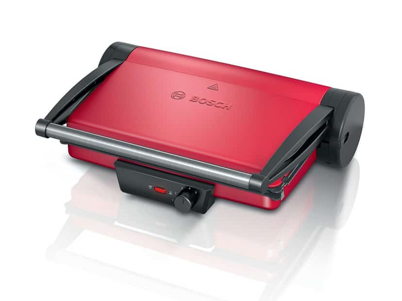 Grill elektryczny BOSCH TCG 4104 - czarny/czerwony