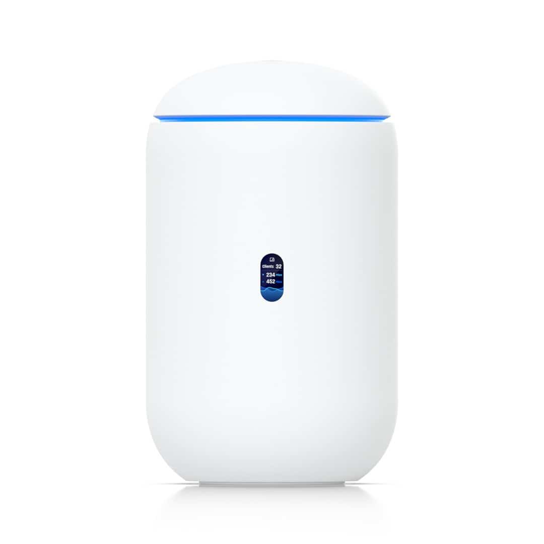 Router(Gateway), Kontroler UniFi, NVR, Switch PoE, Access Point Wi-Fi 7 Ubiquiti UniFi  (UDR7-EU)
