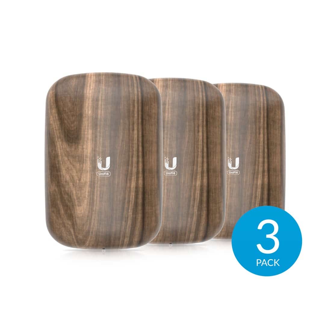 Osłona Ubiquiti U6 Extender Cover (EXTD-cover-Wood-3) Kolor: Wood 3pak