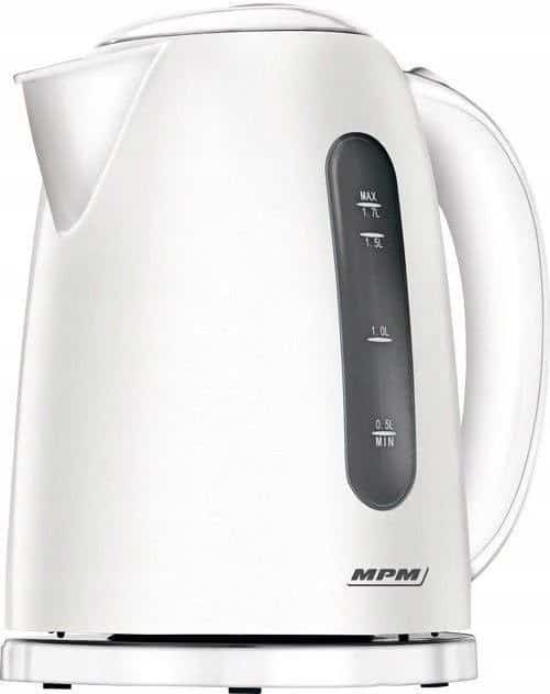 Czajnik bezprzewodowy MPM MCZ-85, 1,7 l, biały, 2200 W, wymienny filtr