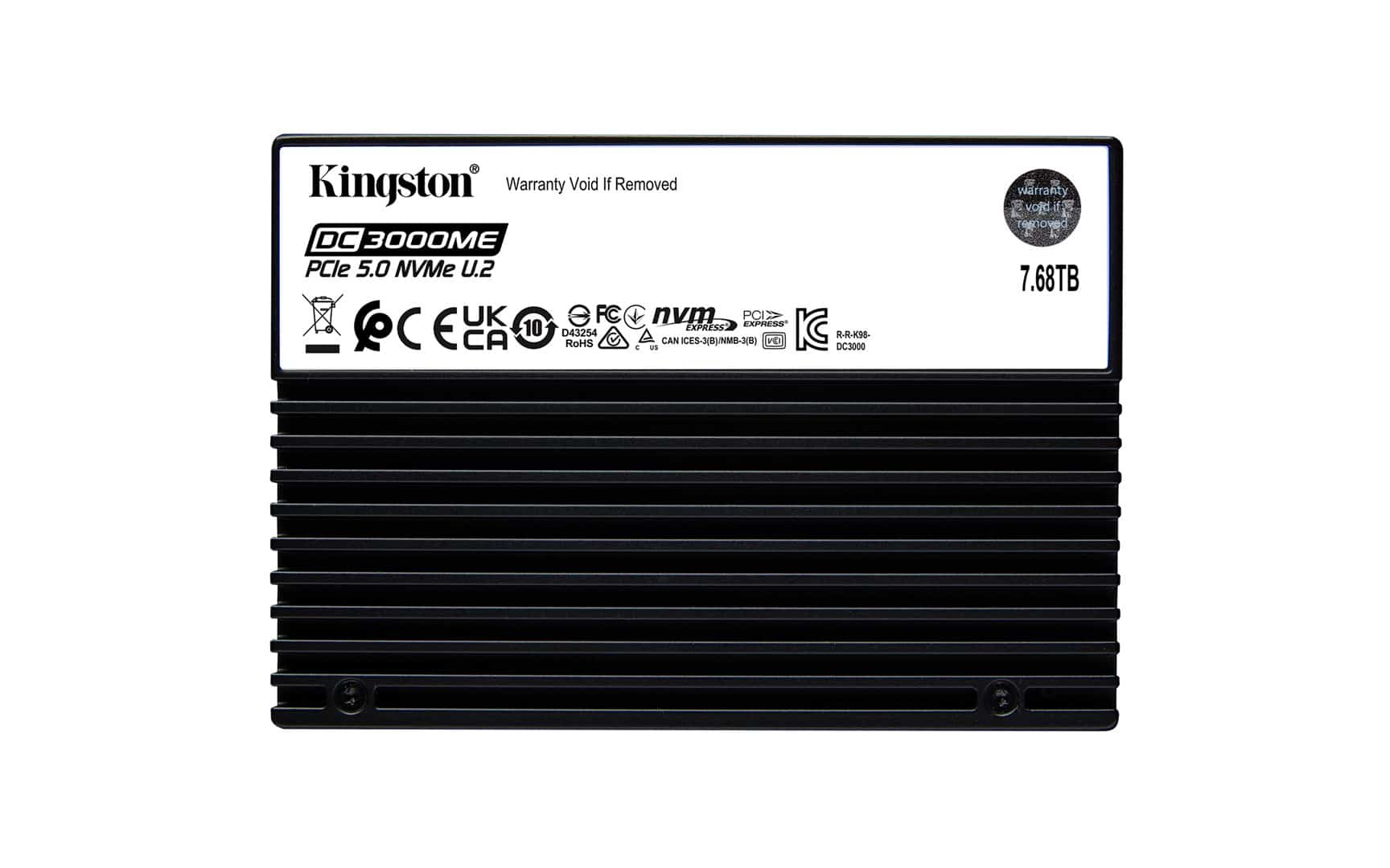 Dysk SSD Kingston DC3000ME 7.68TB U.2 (15mm) NVMe PCIe 5.0 SEDC3000ME/7T6 (DWPD 1) TCG