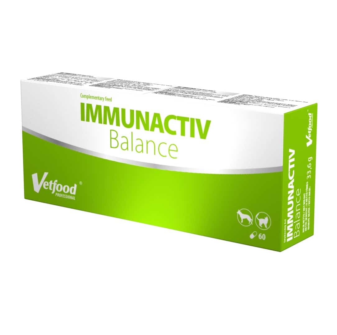 Vetfood Immunactiv Balance odporność pies i kot 60 kapsułek
