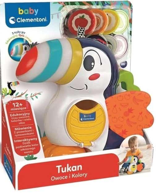 Clementoni Tukan Adrian - Owoce i kolory