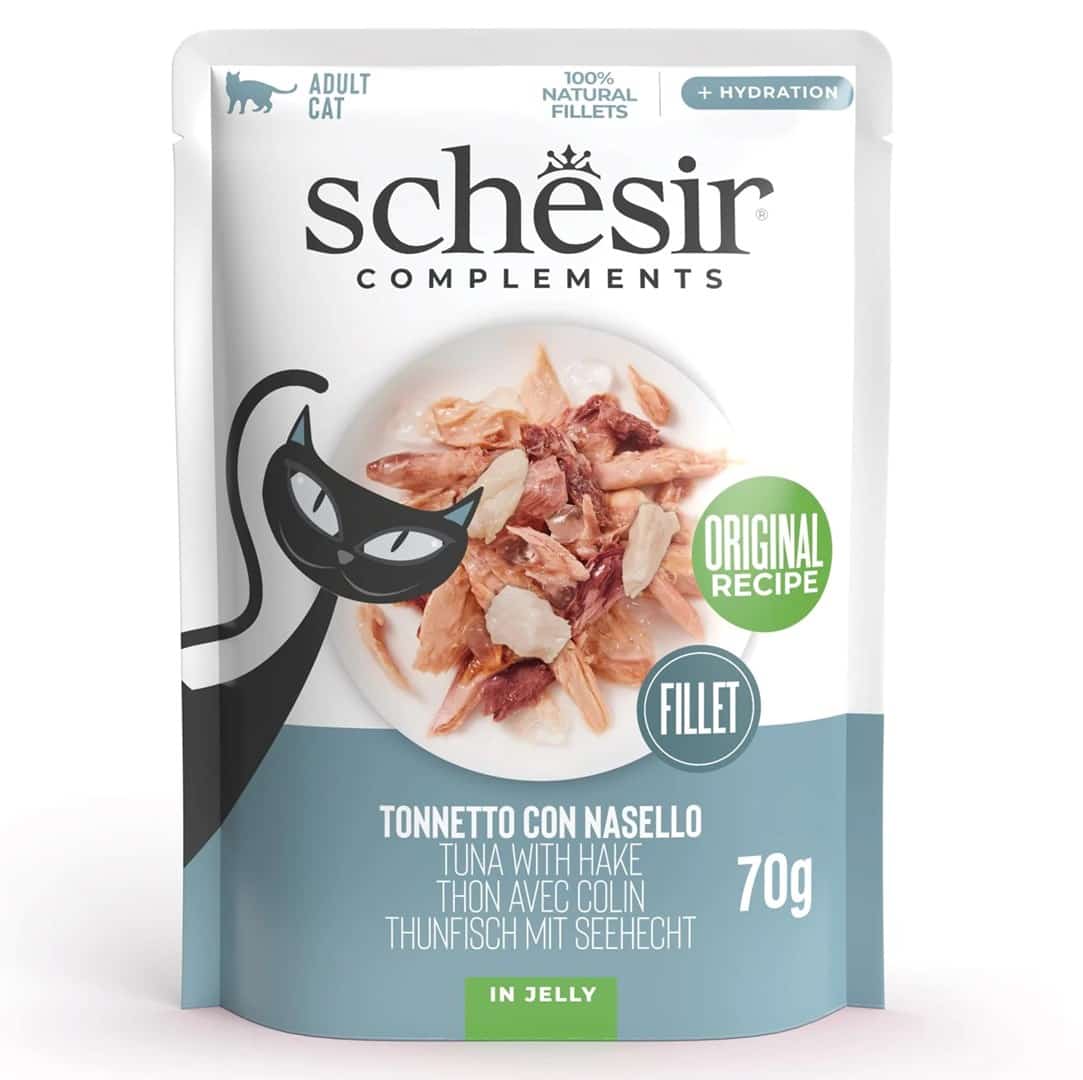 SCHESIR Adult Tuńczyk z morszczukiem 70g