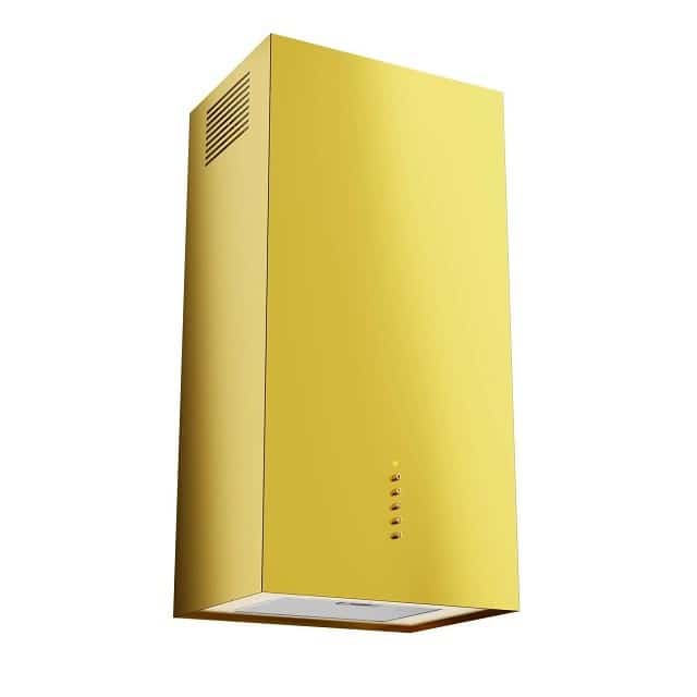 Okap kominowy AKPO WK-4 CUBERA WL ZŁOTY T520 M3 / SREBRNY FILTR ALUMINIOWY