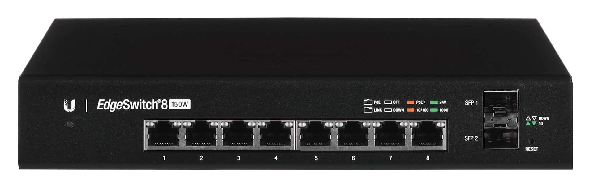 Switch Ubiquiti EdgeSwitch 8 PoE 130W Managed