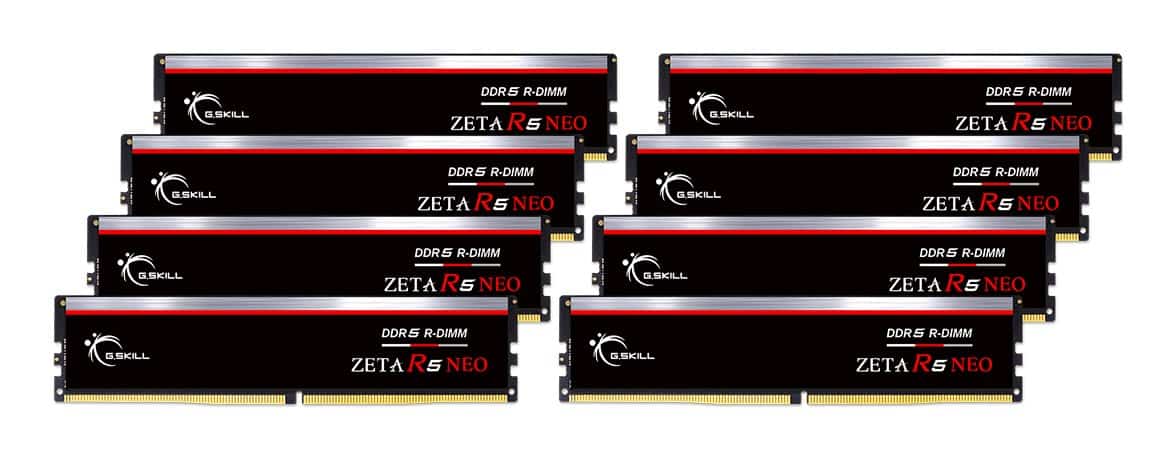 G.SKILL ZETA R5 NEO AMD DDR5 ECC-R 8X48GB 6000MHZ