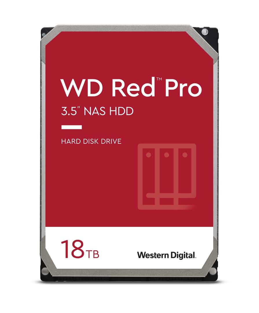 Dysk HDD WD Red Pro 18 TB, 3.5", 7200 obr/min