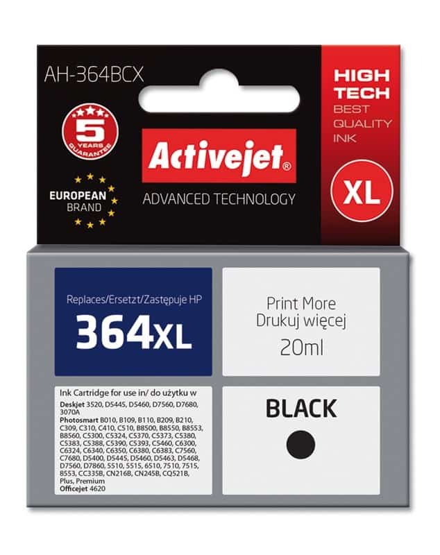 Activejet AH-364BCX Tusz czarny 20ml