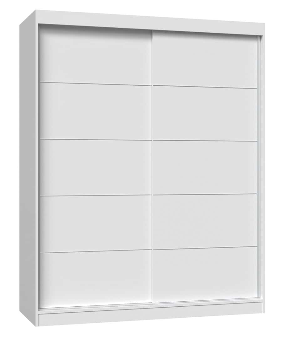 Szafa IGA 160x61xH200 biel z drzwiami przesuwnymi