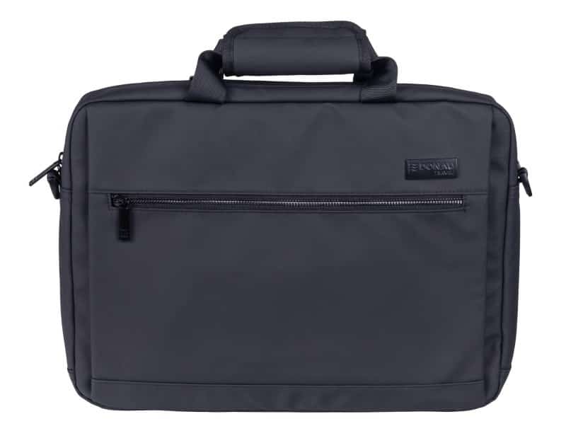 DONAU TRAVEL Torba na laptopa Vienna, 15,6", 10l, czarna, wykonana z nieprzemakalnego materiału film coating, z podszewką 210D.