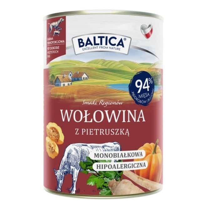 BALTICA SMAKI REGIONÓW Wołowina z pietruszką  400g