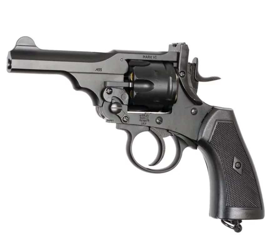 Rewolwer WEBLEY MKVI .455 Police 4" CO2 Black