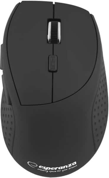 Mysz Esperanza Andromeda EM123K - Praworęczna, Czarna