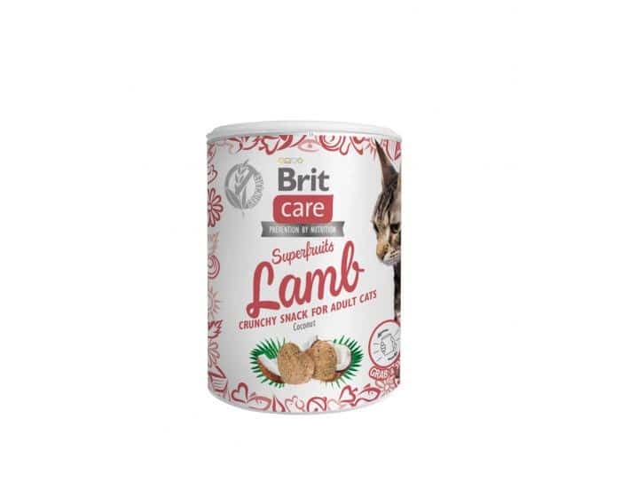 BRIT Care Cat Snack Superfruits Lamb  - przysmak dla kota - 100 g