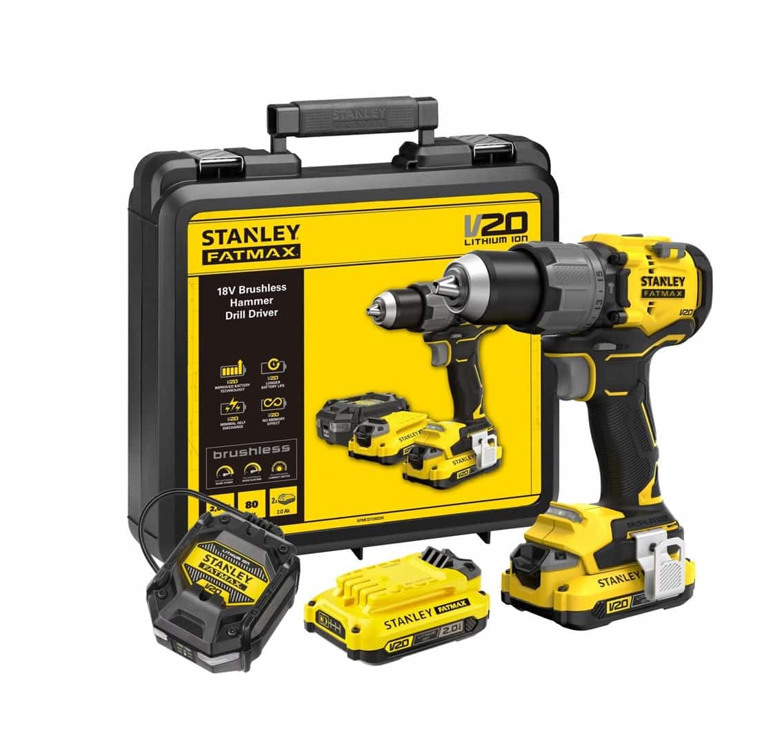 Wiertarko-wkrętarka aku 18V SFMCD725D2K STANLEY