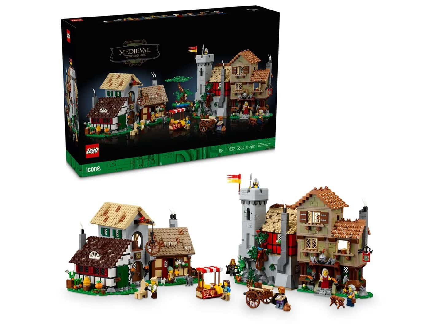 LEGO Icons 10332 Średniowieczny plac miejski
