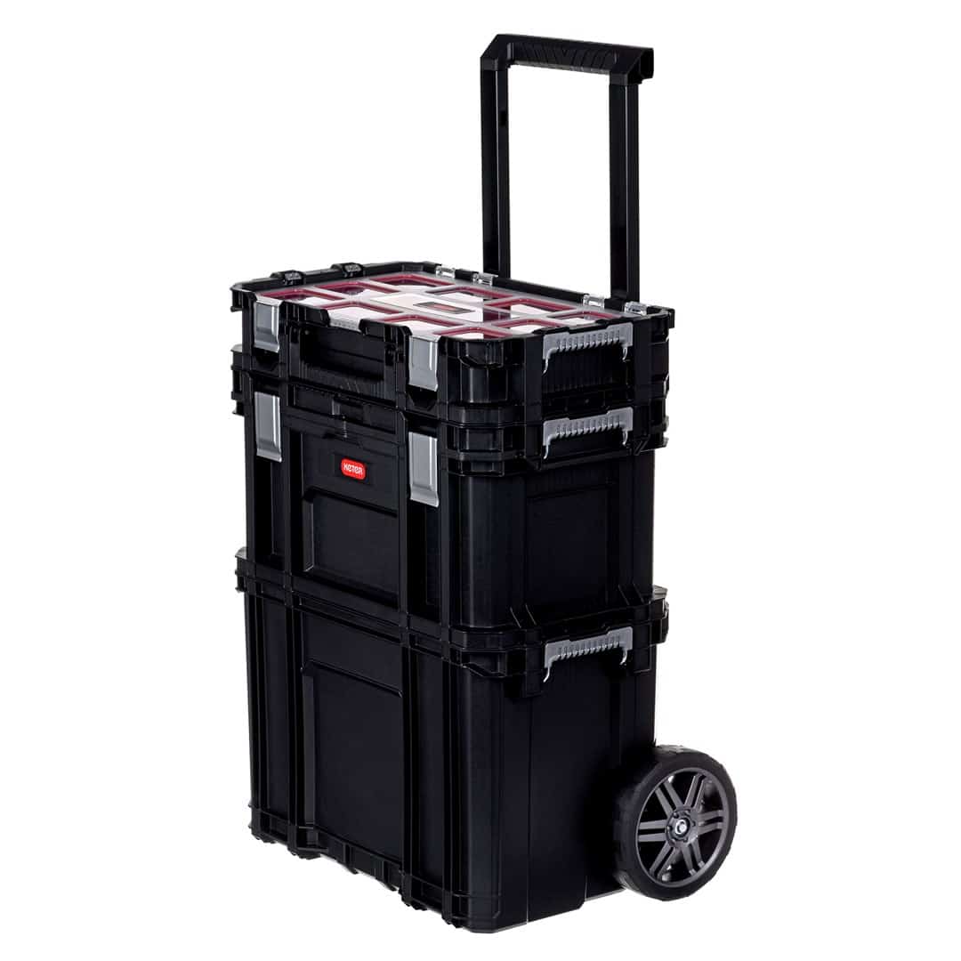 Kompl.skrzynek narzędz.Connect Rolling System KETER