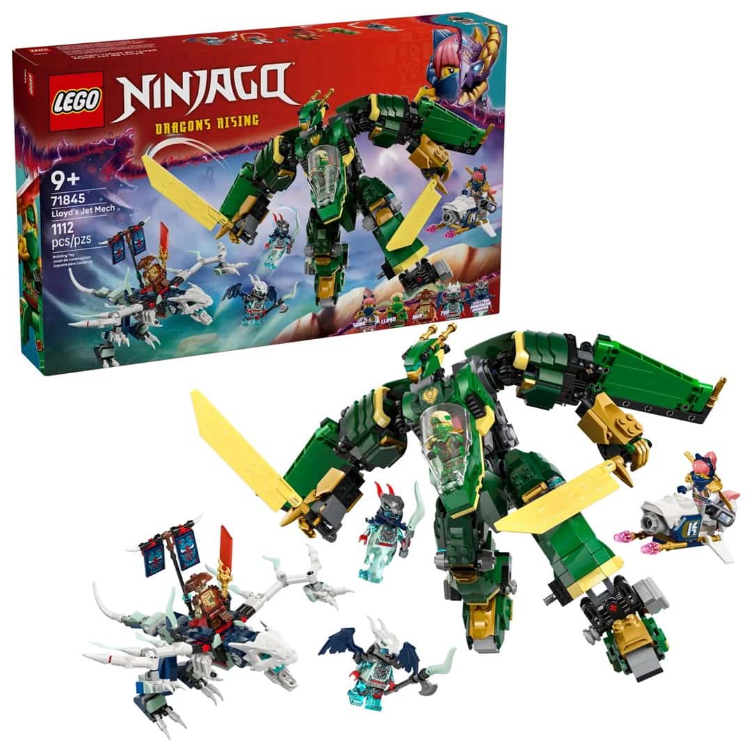 LEGO NINJAGO Odrzutowy mech Lloyda 71845