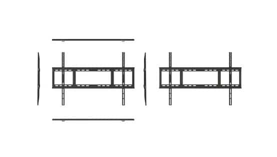 AVTEK UCHWYT ŚCIENNY DO MONITORÓW INTERAKTYWNYCH