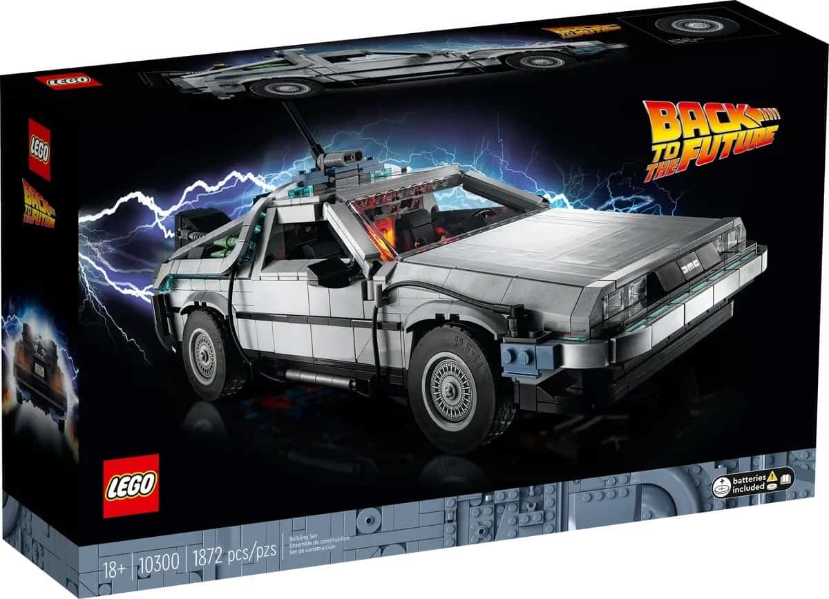 LEGO Creator Expert 10300 - Wehikuł czasu z “Powrotu do przyszłości”