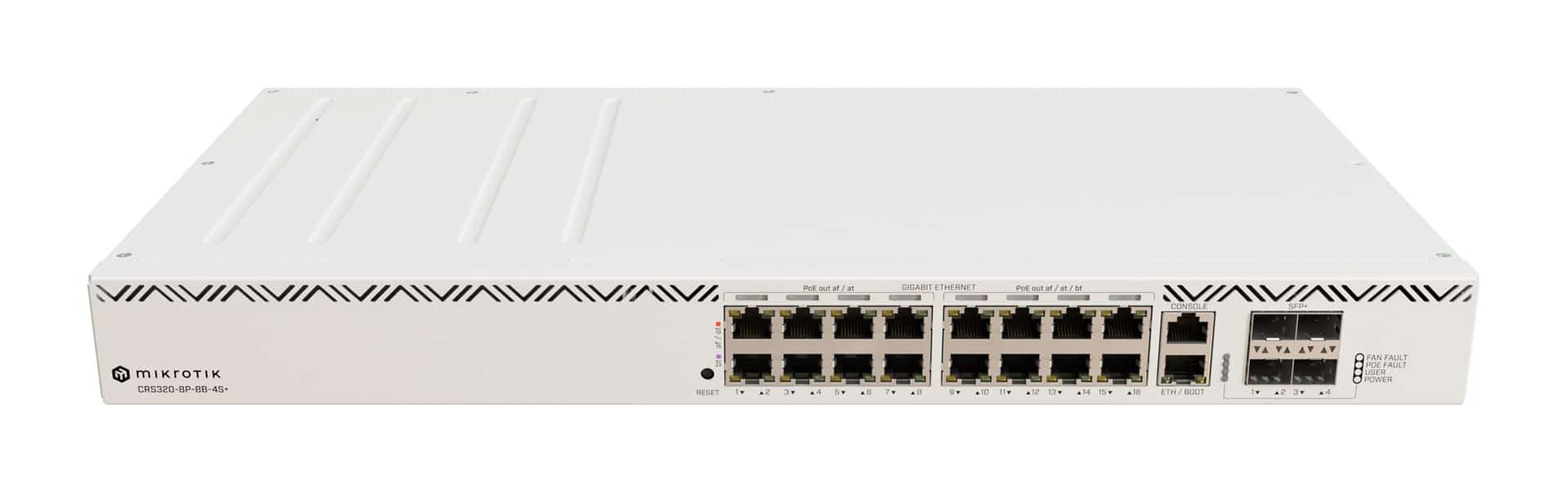 Switch Mikrotik CRS320-8P-8B-4S+RM 21p PoE