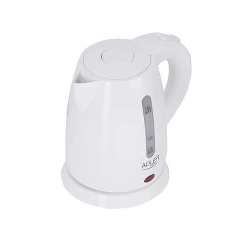 Czajnik elektryczny Adler AD 1272 (1600W, 1l, biały)