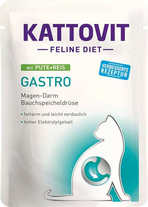 KATTOVIT GASTRO Indyk z ryżem 85g dla kota