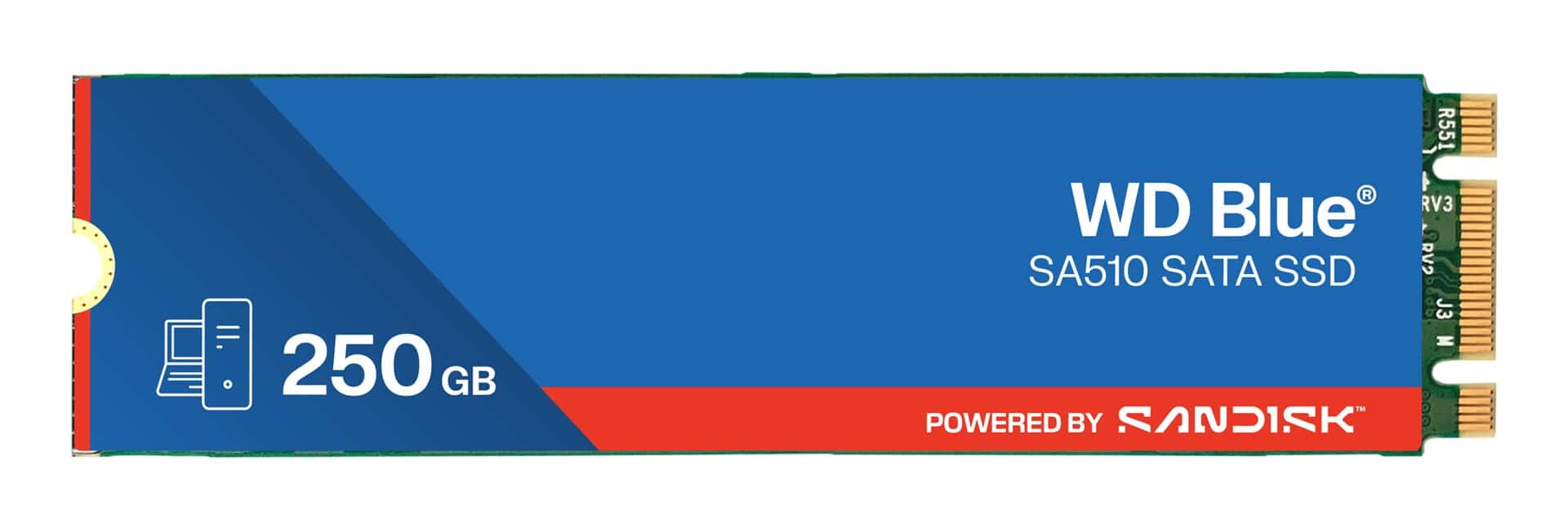 Dysk SSD WD Blue 250 GB M.2 SATA III