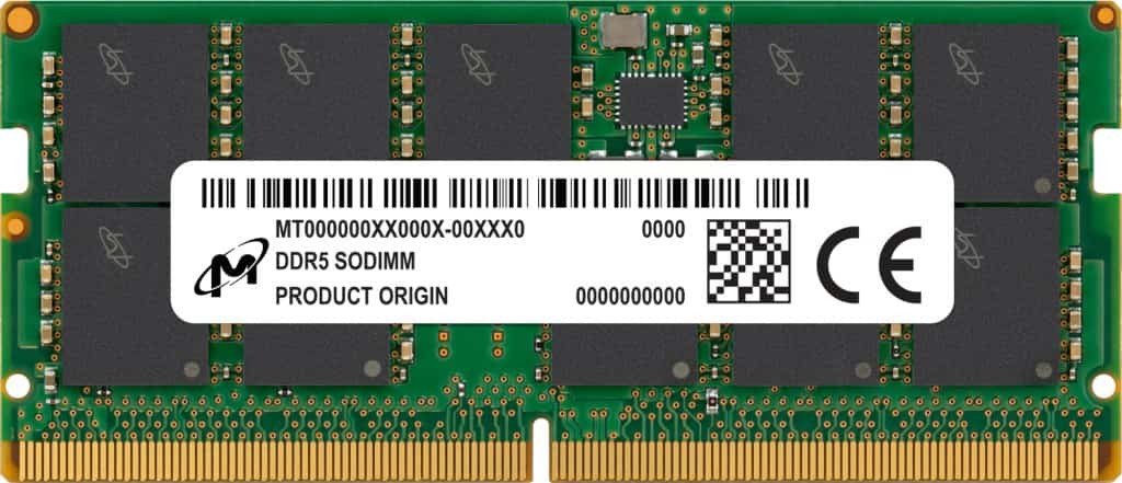 Micron SO-DIMM ECC DDR5 16GB 4800MHz