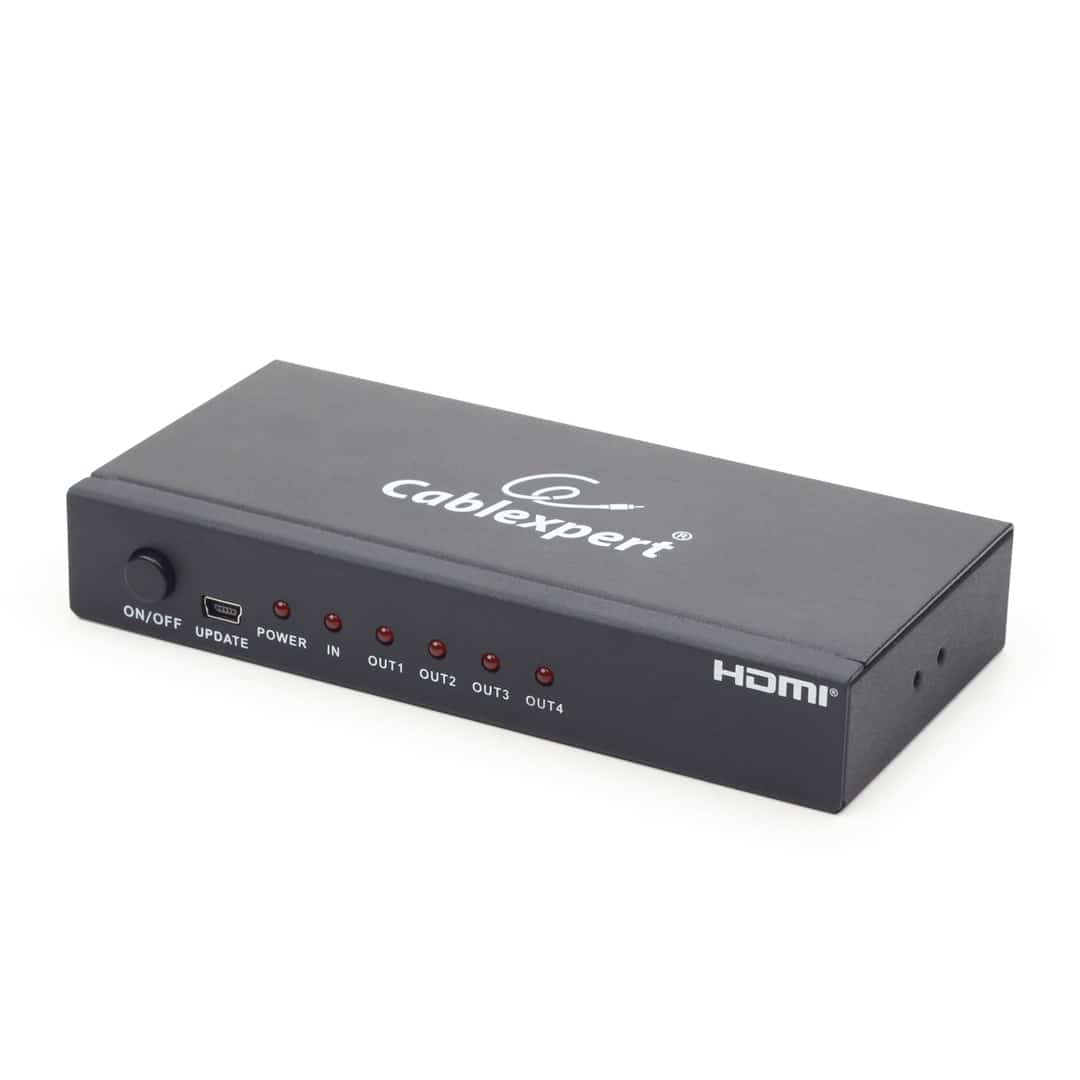 Adapter GEMBIRD DSP-4PH4-02 - Przełącznik i splitter