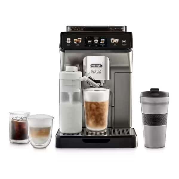 Ekspres ciśnieniowy DeLonghi ECAM 450.86.T - 19 bar, 1,8 l, automatyczny