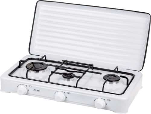 Turystyczna kuchenka gazowa 3-palnikowa MPM  SMILE-KN-03/1K