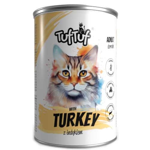 Tuf Tuf Puszka mielonka z indykiem 400g