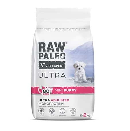 VetExpert Raw Paleo Ultra Pork Mini Puppy 2kg