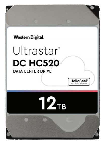 Dysk serwerowy HDD Western Digital Ultrastar DC HC520 HUH721212ALE600 (12 TB; 3.5"; SATA)