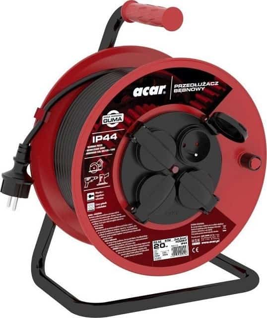 Przedłużacz bębnowy Acar PZ-4Z/STM 20m