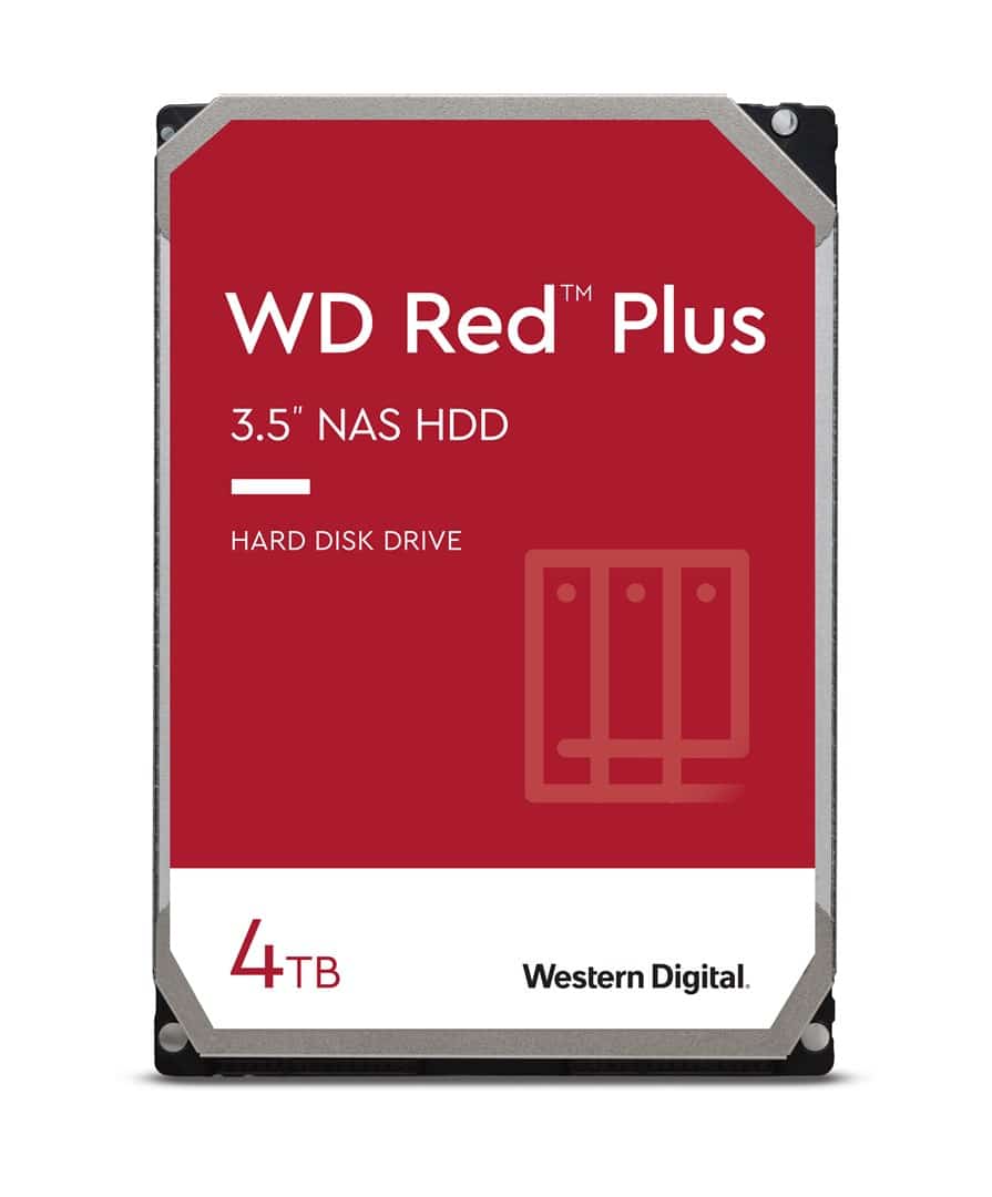 Dysk HDD WD Red Plus 4 TB 3.5" 5400 obr/min