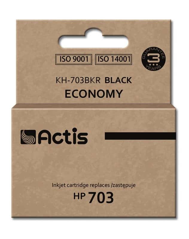 Actis KH-703BKR Tusz 15ml czarny do HP Deskjet, Photosmart
