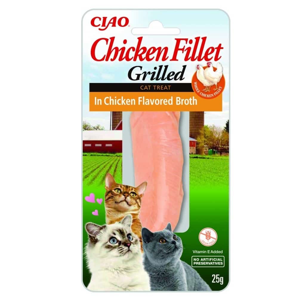 INABA CAT CHICKEN FILLET 25g - Bez Soi i Cukru