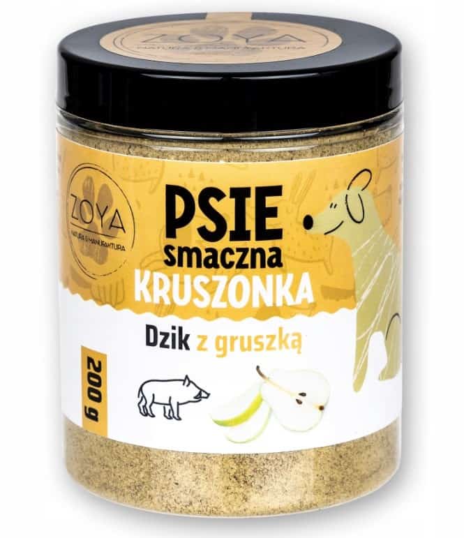ZOYA Kruszonka Dzik - Przysmak dla psów - 200g