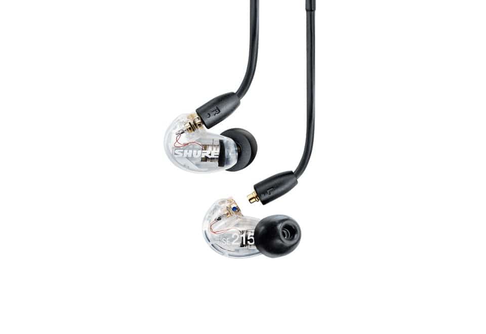 Shure SE215DYCL+UNI-EFS - Słuchawki douszne AONIC215