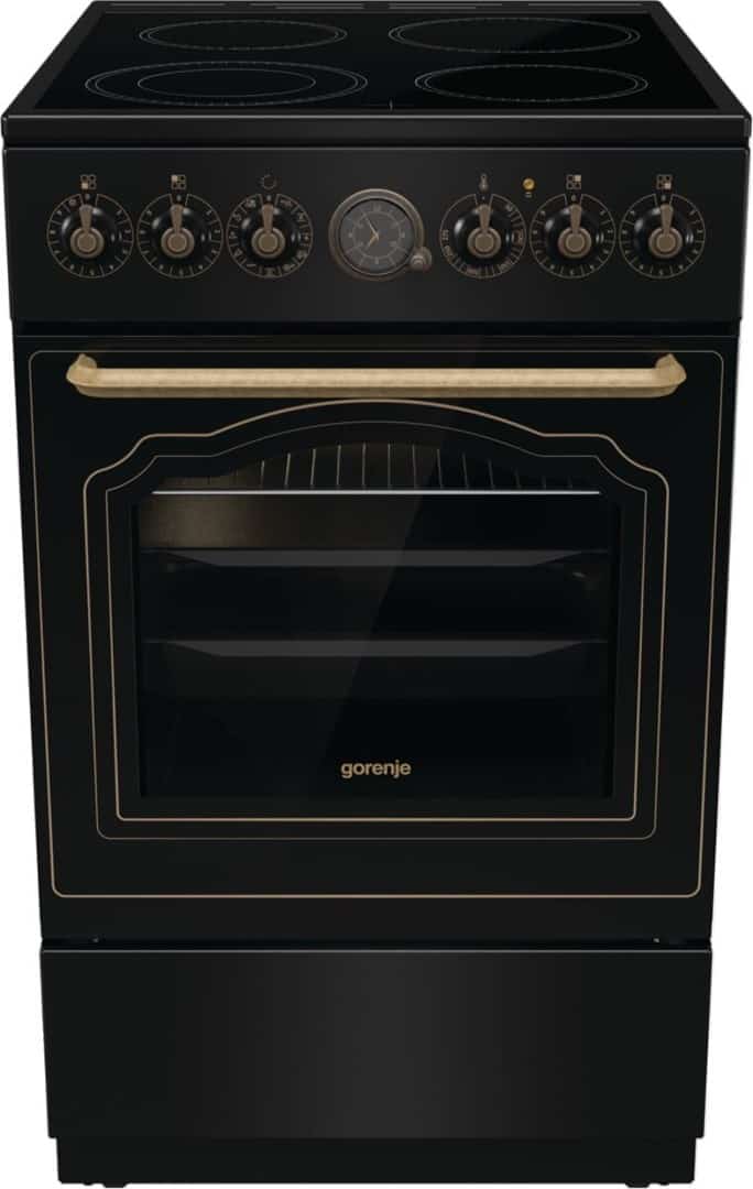 Kuchnia GORENJE GECS5B70CLB - Wolnostojąca, Czarna