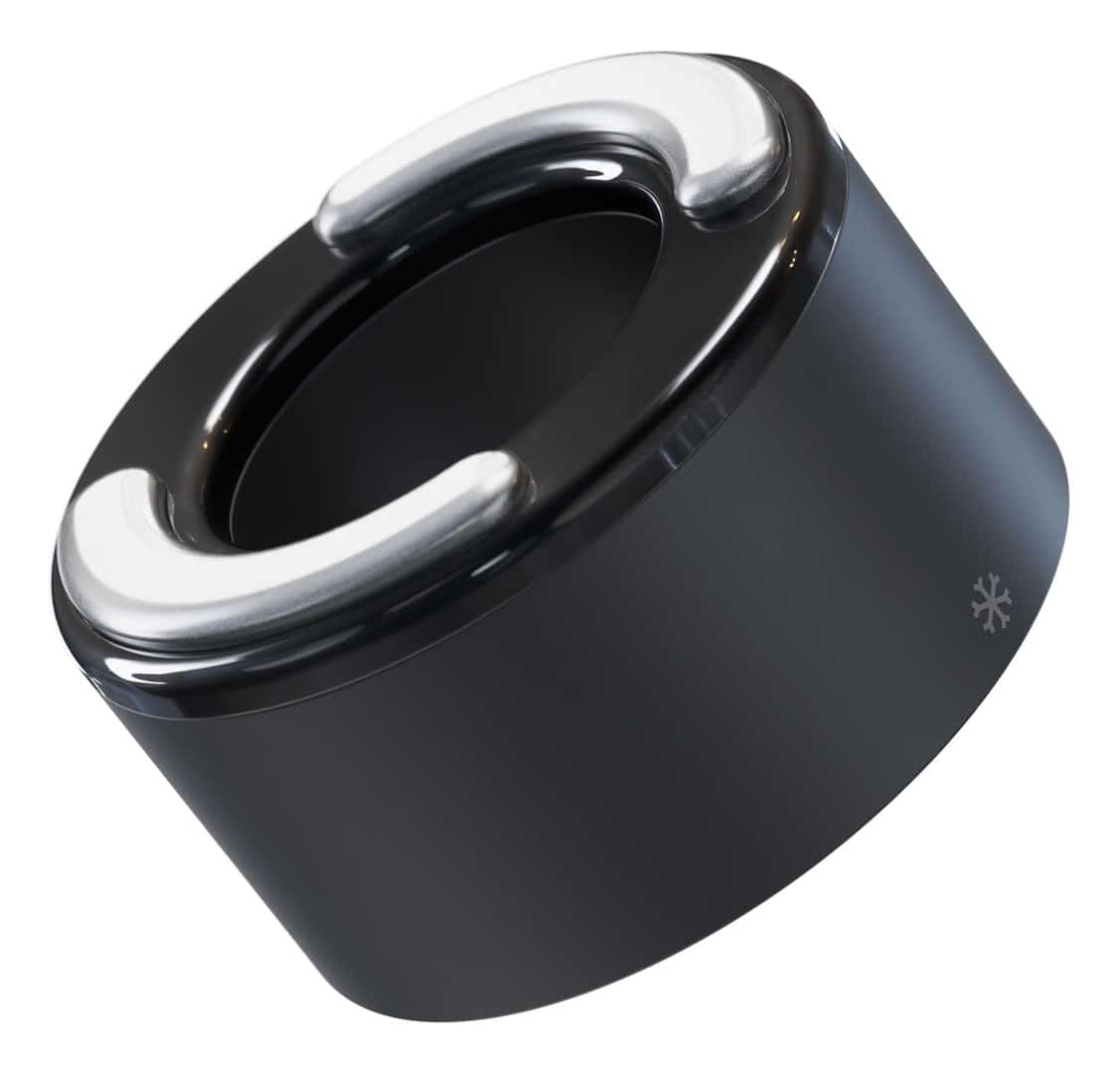 Nasadki Therabody Theraface Pro Hot and Cold Rings czarny