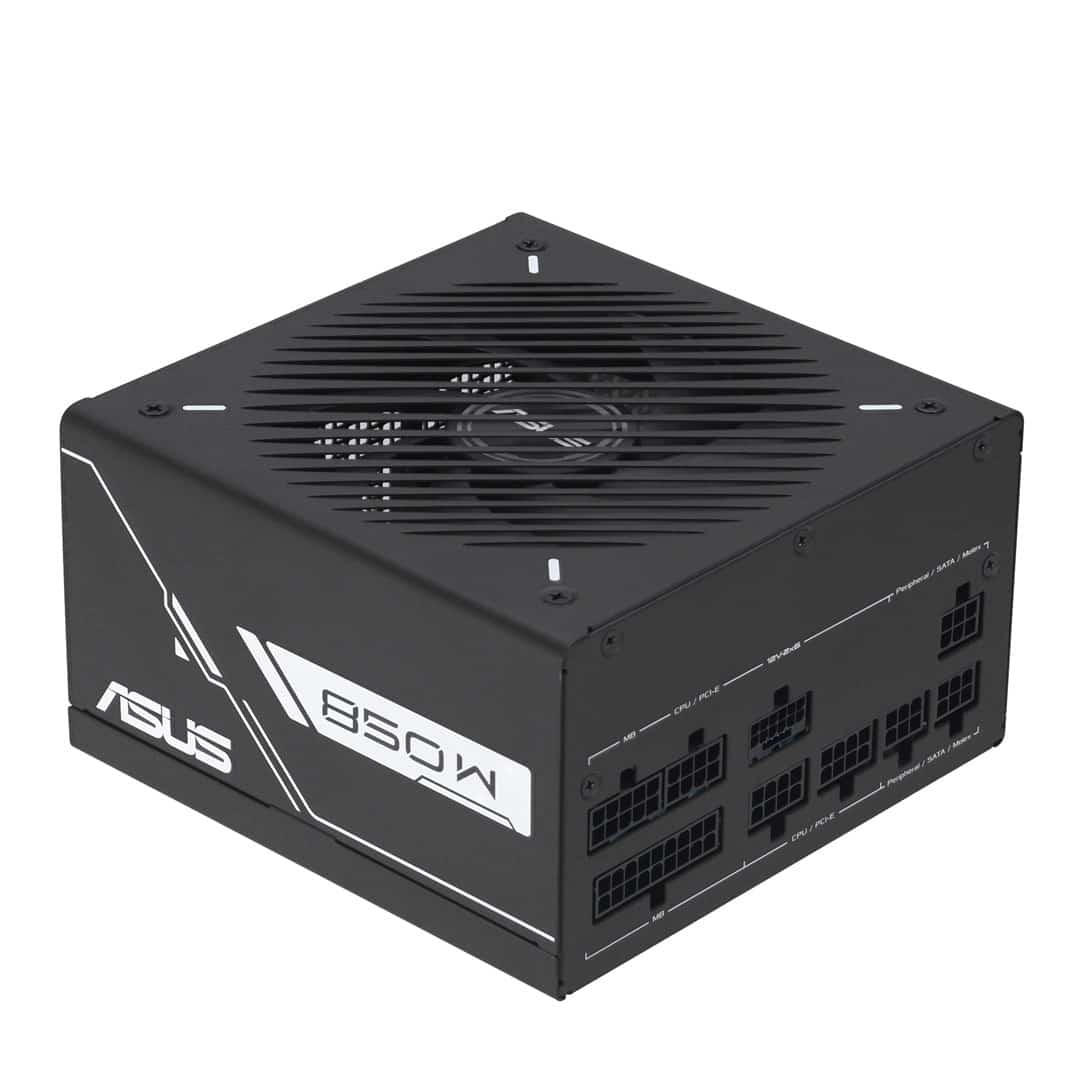 Zasilacz ASUS PRIME-850G (BLACK) - Górny Wentylator